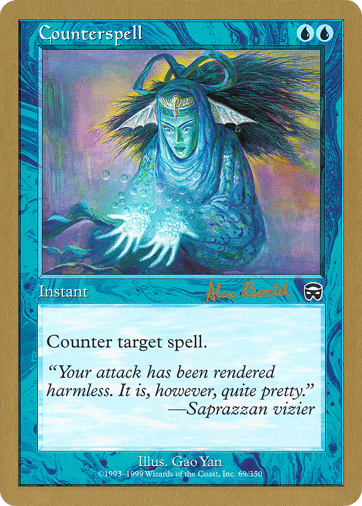 Image of Counterspell - 2001 Alex Borteh (MMQ) (WCD-) - World Championship Decks 2001