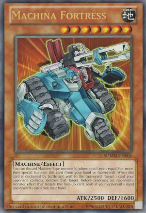 Image of Machina Fortress (Oversized) (Machine Madness) (SDMM-EN001) - Yu-Gi-Oh! Value Boxes Limited