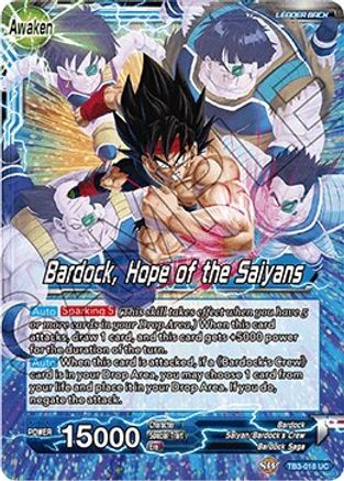 Image of Bardock // Bardock, Hope of the Saiyans (TB3-018) - Clash of Fates Foil