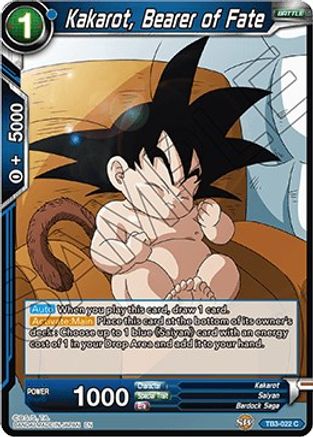 Image of Kakarot, Bearer of Fate (TB3-022) - Clash of Fates Foil