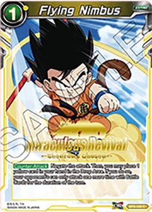 Image of Flying Nimbus (Shenron's Chosen Stamped) (BT3-104) - Tournament Promotion Cards