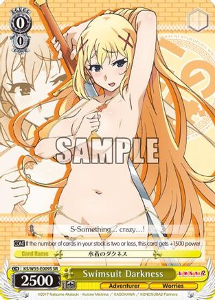 Image of Swimsuit Darkness (SR) (KS/W55-E009S SR) - KonoSuba 2