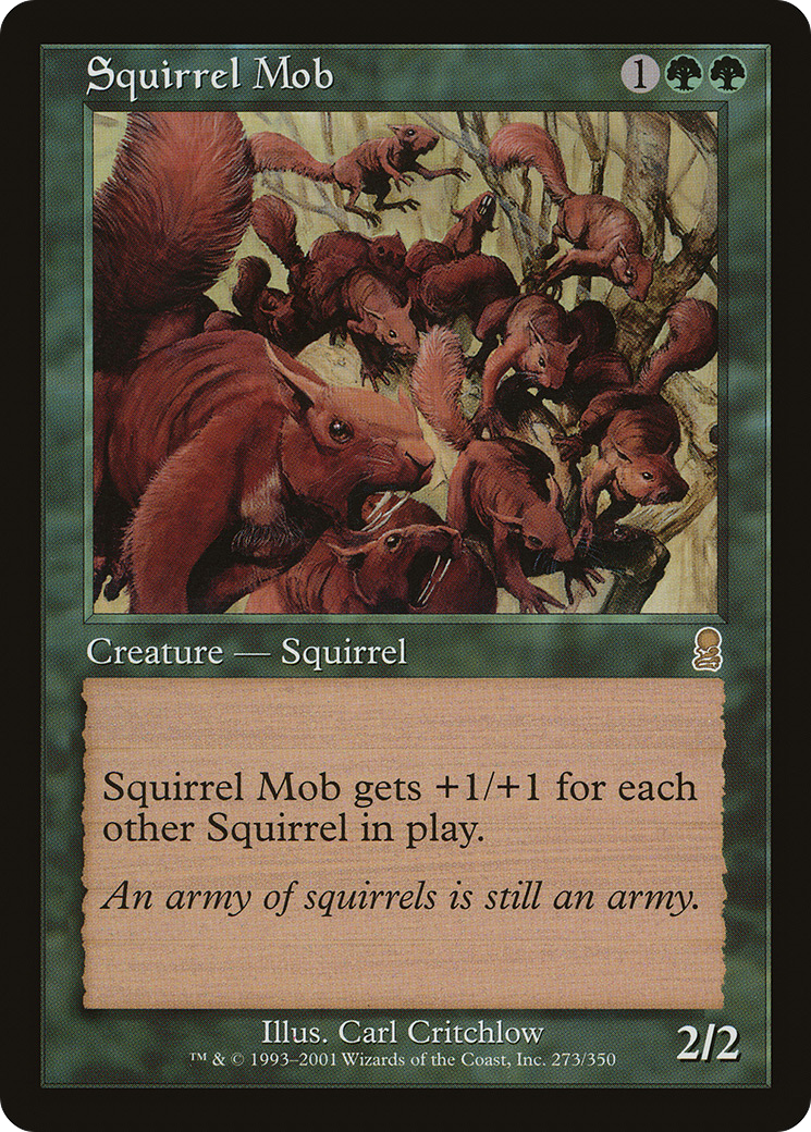 Image of Squirrel Mob (ODY-273) - Odyssey