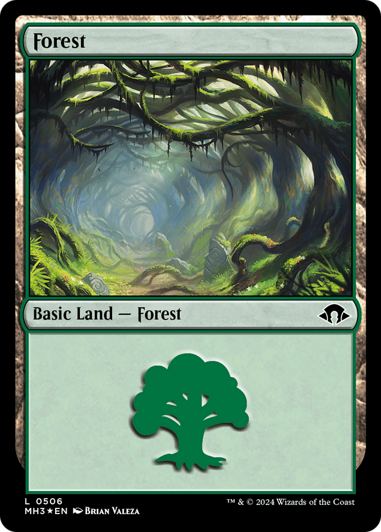 Image of Forest (0506) (Ripple Foil) (MH3-506) - Modern Horizons 3 Foil