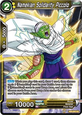 Image of Namekian Solidarity Piccolo (TB3-055) - Clash of Fates Foil