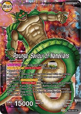 Image of Dragon Ball // Porunga, Saviour of Namekians (TB3-064) - Clash of Fates Foil
