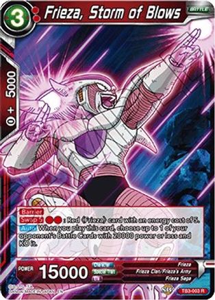 Image of Frieza, Storm of Blows (TB3-003) - Clash of Fates
