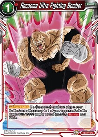 Image of Recoome Ultra Fighting Bomber (TB3-015) - Clash of Fates Foil