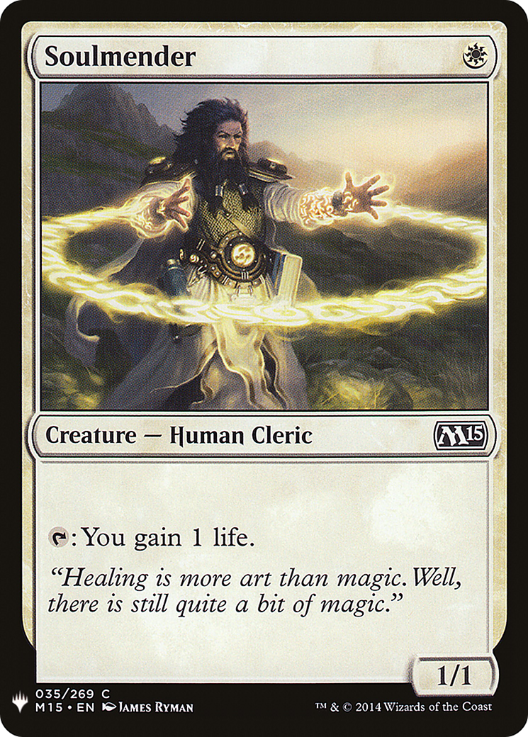 Image of Soulmender (LIST-035) - The List