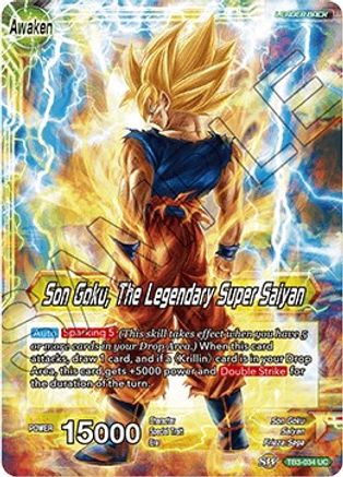 Image of Son Goku // Son Goku, The Legendary Super Saiyan (TB3-034) - Clash of Fates