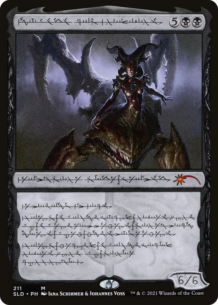 Image of Sheoldred, Whispering One (SLD-211) - Secret Lair Drop Foil