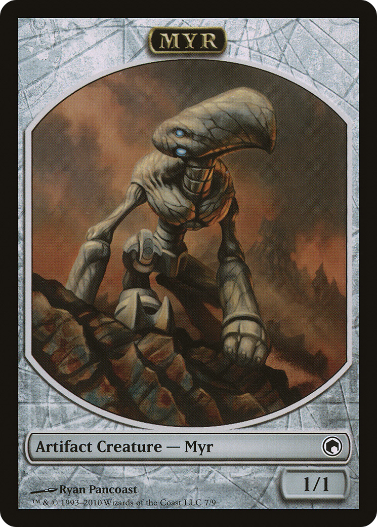 Image of Myr Token (SOM-007) - Scars of Mirrodin Tokens