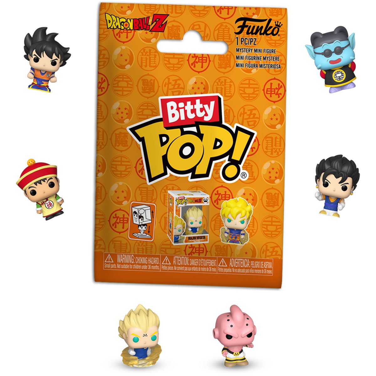 Image of Dragon Ball Z Funko Bitty Pop! Mini-Figure Singles