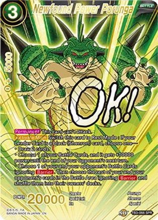 Image of Newfound Power Porunga (SPR) (TB3-066_SPR) - Clash of Fates