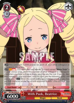 Image of With Puck, Beatrice (RZ/S46-E043 U) - Re:ZERO