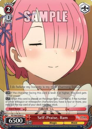 Image of Self-Praise, Ram (RZ/S46-E044 U) - Re:ZERO