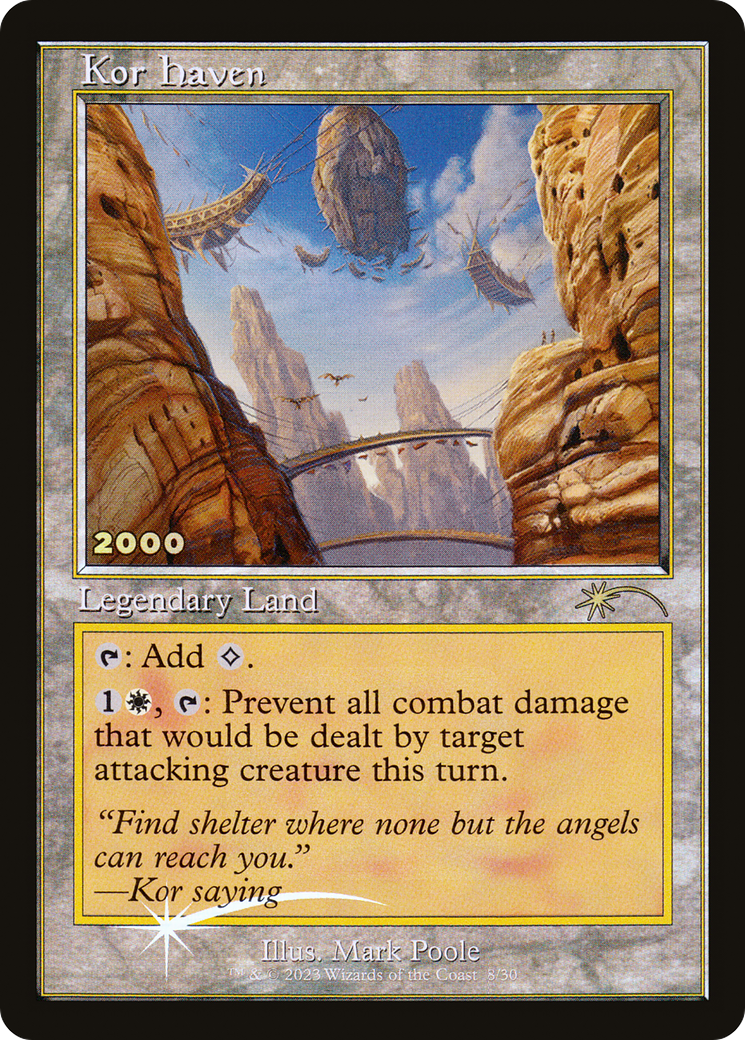 Image of Kor Haven (30A-P-008) - 30th Anniversary Play Promos Foil