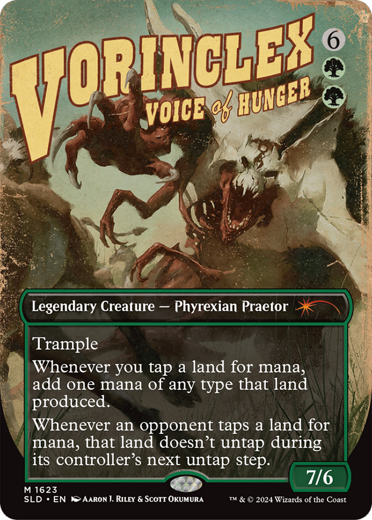 Image of Vorinclex, Voice of Hunger (SLD-1623) - Secret Lair Drop (Borderless)