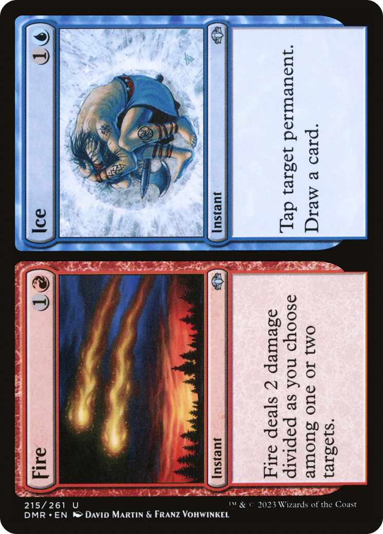 Image of Fire // Ice (DMR-215) - Dominaria Remastered Foil