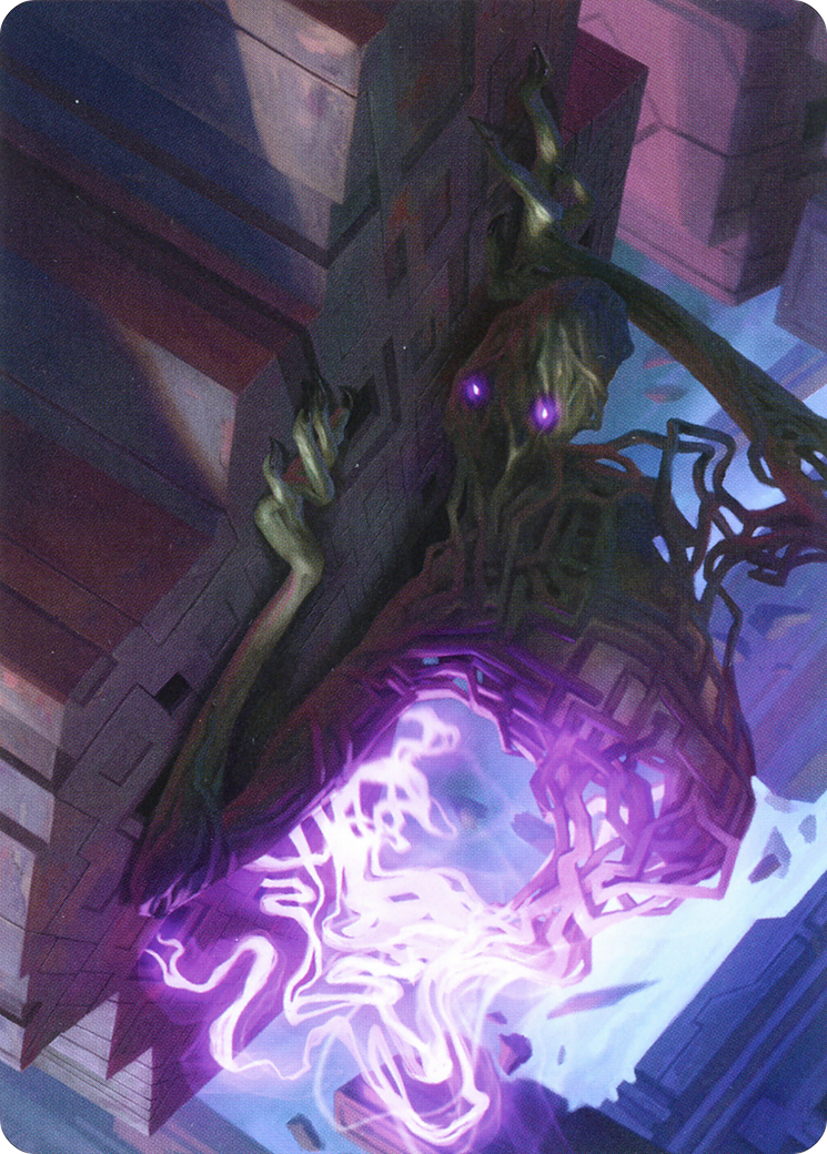 Image of Skyclave Shade // Skyclave Shade (AZNR-061) - Zendikar Rising Art Series (Borderless)