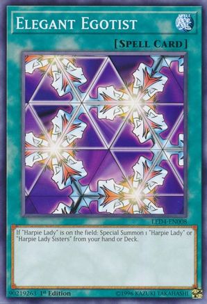 Image of Elegant Egotist (LED4-EN008) - Legendary Duelists: Sisters of the Rose 1st Edition