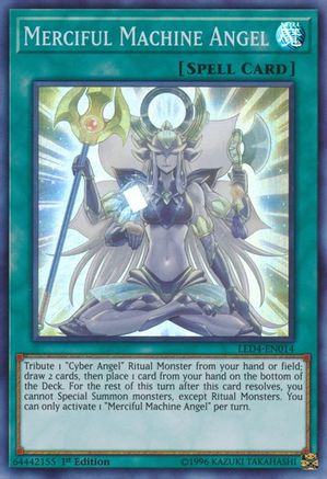 Image of Merciful Machine Angel (LED4-EN014) - Legendary Duelists: Sisters of the Rose 1st Edition