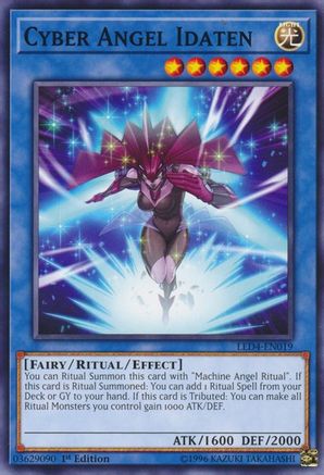 Image of Cyber Angel Idaten (LED4-EN019) - Legendary Duelists: Sisters of the Rose 1st Edition