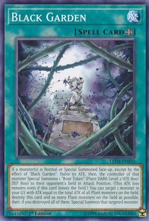 Image of Black Garden (LED4-EN032) - Legendary Duelists: Sisters of the Rose 1st Edition