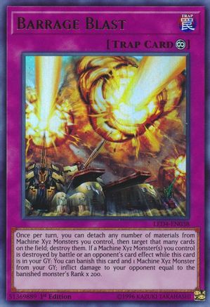 Image of Barrage Blast (LED4-EN038) - Legendary Duelists: Sisters of the Rose 1st Edition