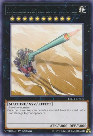 Image of Superdreadnought Rail Cannon Gustav Max (LED4-EN039) - Legendary Duelists: Sisters of the Rose 1st Edition