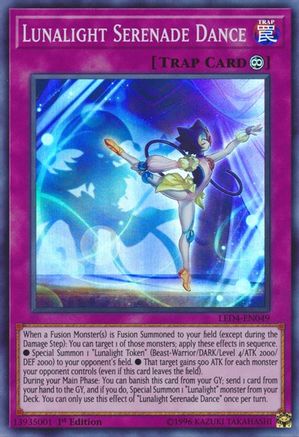 Image of Lunalight Serenade Dance (LED4-EN049) - Legendary Duelists: Sisters of the Rose 1st Edition