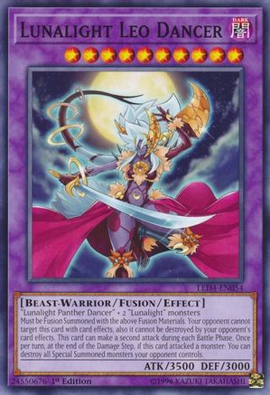Image of Lunalight Leo Dancer (LED4-EN054) - Legendary Duelists: Sisters of the Rose 1st Edition