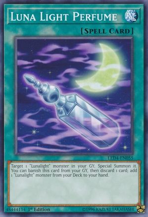 Image of Luna Light Perfume (LED4-EN055) - Legendary Duelists: Sisters of the Rose 1st Edition