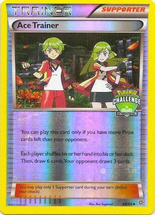 Image of Ace Trainer 069/98  - Reverse Holofoil League & Championship Cards - Promo