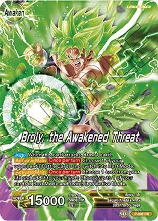 Image of Broly // Broly, the Awakened Threat (Broly Pack Vol. 1) (P-092) - Promotion Cards