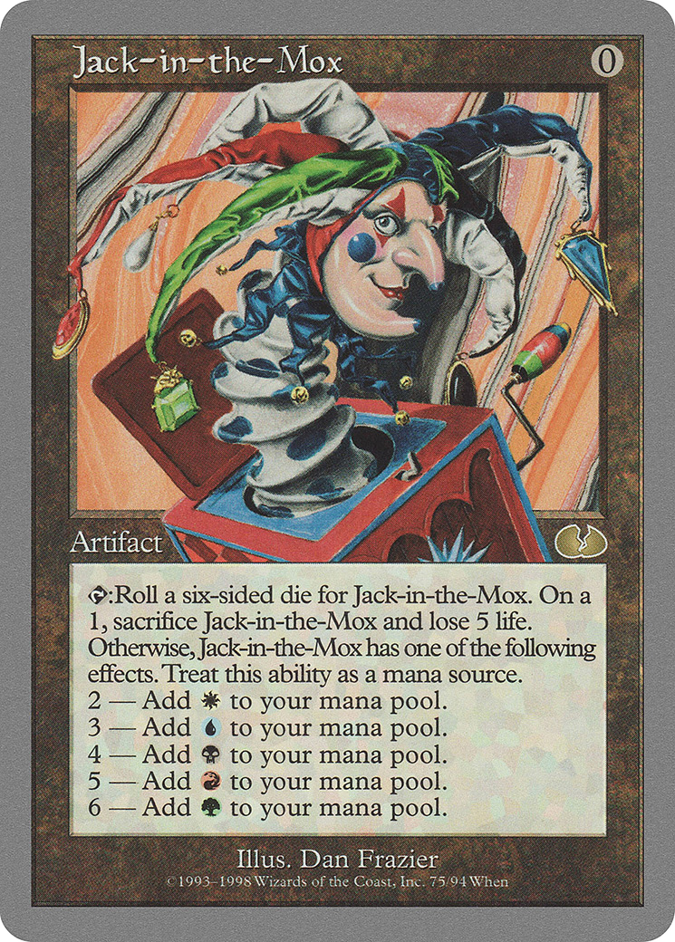 Image of Jack-in-the-Mox (UGL-075) - Unglued