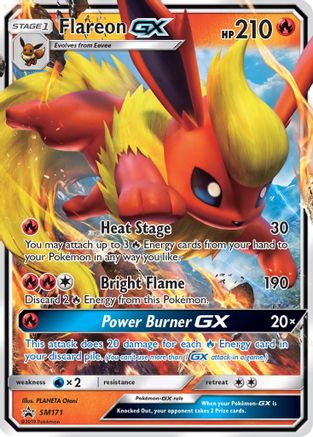 Image of Flareon GX SM171  - Holofoil SM Promos - Promo