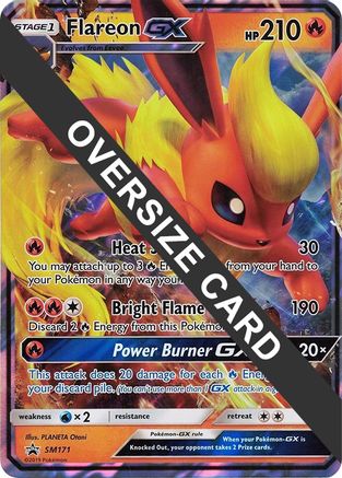 Image of Flareon GX SM171  - Holofoil Jumbo Cards - Promo