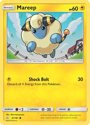 Image of Mareep 041/181  SM  Team Up - Common