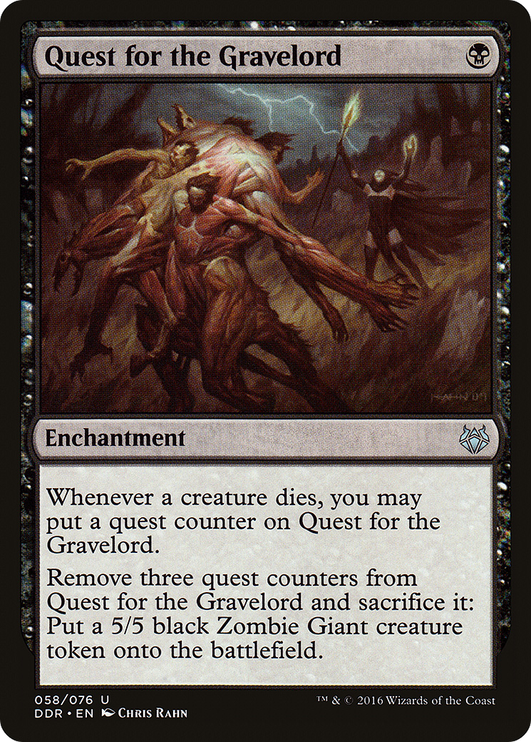 Image of Quest for the Gravelord (DDR-058) - Duel Decks: Nissa vs. Ob Nixilis