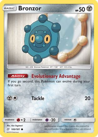Image of Bronzor 100/181  SM  Team Up - Common