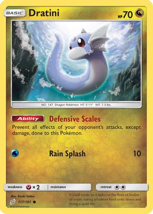 Image of Dratini (117) 117/181  SM  Team Up - Common