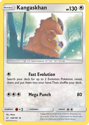 Image of Kangaskhan 128/181  SM  Team Up - Uncommon