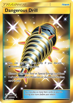 Image of Dangerous Drill (Secret) 192  - Holofoil SM  Team Up - Secret Rare