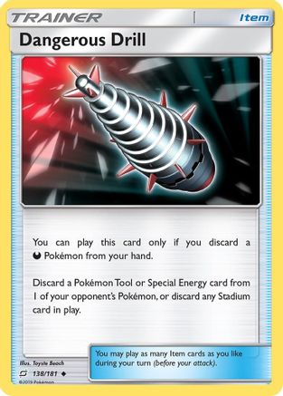 Image of Dangerous Drill 138  SM  Team Up - Uncommon