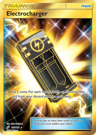 Image of Electrocharger (Secret) 193  - Holofoil SM  Team Up - Secret Rare