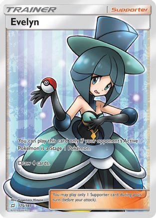 Image of Evelyn (Full Art) 175  - Holofoil SM  Team Up - Ultra Rare