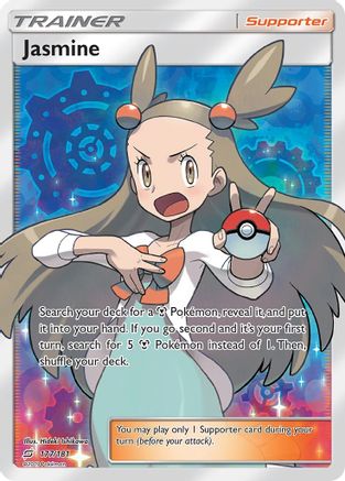 Image of Jasmine (Full Art) 177  - Holofoil SM  Team Up - Ultra Rare