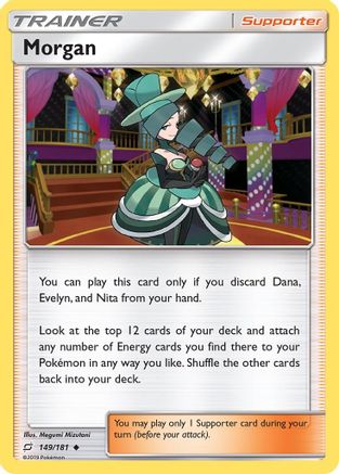 Image of Morgan 149/181  SM  Team Up - Uncommon