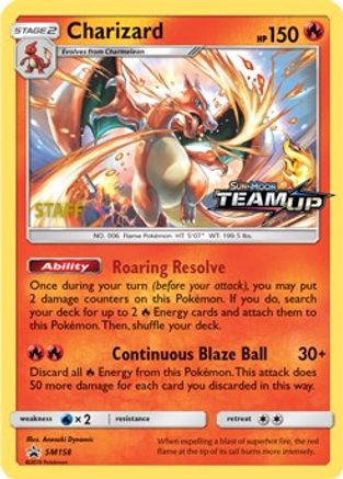 Image of Charizard SM158  - Holofoil SM Promos - Promo